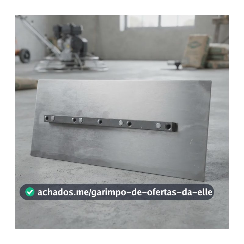 Kit 4 Pás Laminas Alisadora Concreto 3mm Espessura 36  Pol 3mm