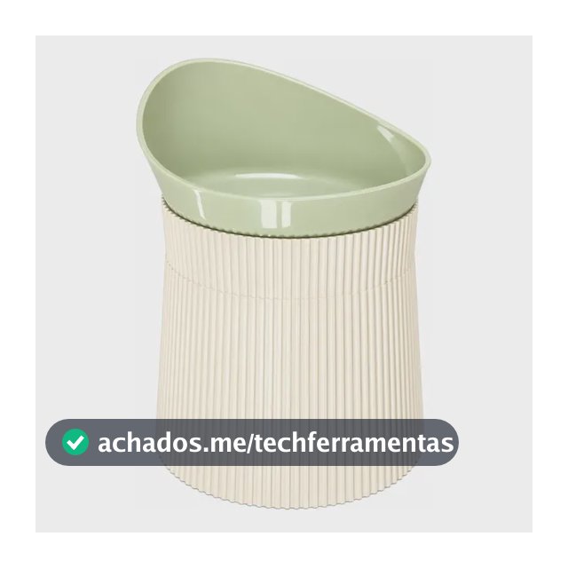 Comedouro Pet Anti Engasgo Alto Elevado Ergonômico M 500ml