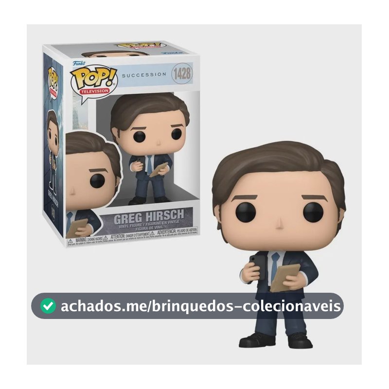 Boneco Funko Pop! Succession - Greg Hirsch