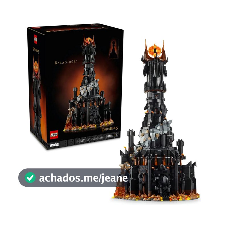 Lego Icons 10333 Barad Dur Senhor dos Anéis