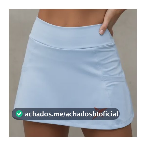 Short Saia Feminino Academia Drop Shot Enjoy 1.0 Beach Tenis