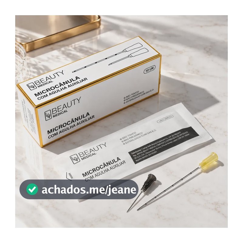 Microcânulas Lovbeauty 22g Para Preenchimento 50mm