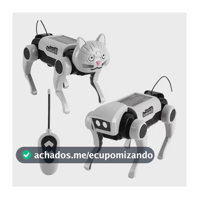 Cachorro Robô De Brinquedo Com Controle Remoto Science4you Branco