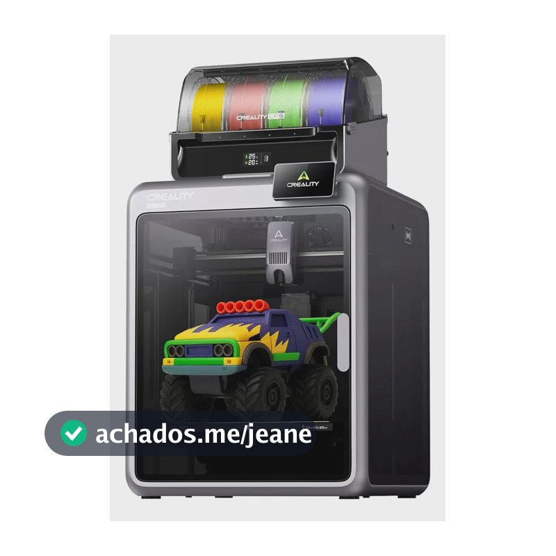 Impressora 3D multicolorida com nivelamento automático e alto