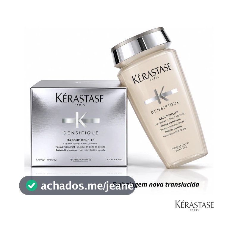 Kit Shampoo Kérastase Densifique Bain E Masque Densité