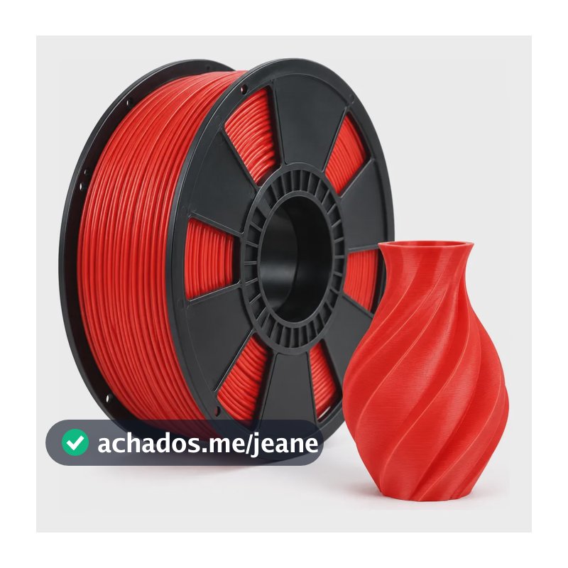 Filamento Abs Melt3d 1kg Para Impressora 3d Vermelho
