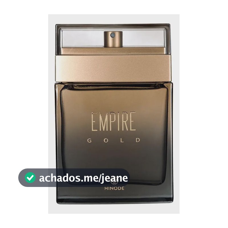 Perfume Masculino Hinode Empire Gold 100ml Original Lacrado