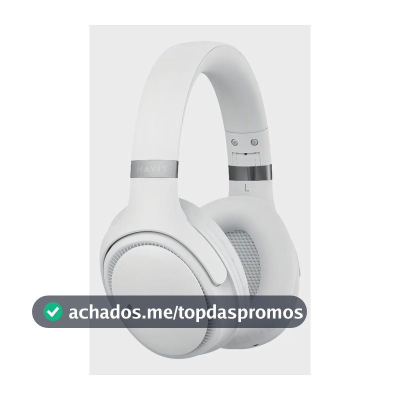 Heaphone Havit H630bt Bluetooth 5.3 On-ear 3d 55h Cor Bege