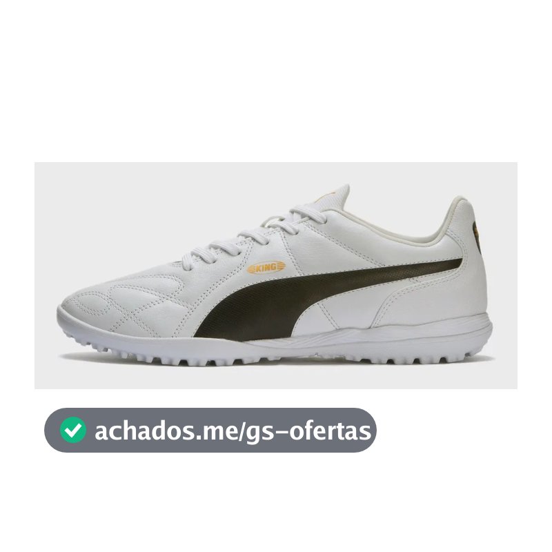 Chuteira Society Masculina King Tt Bdp Puma Puma White-puma White 44 44