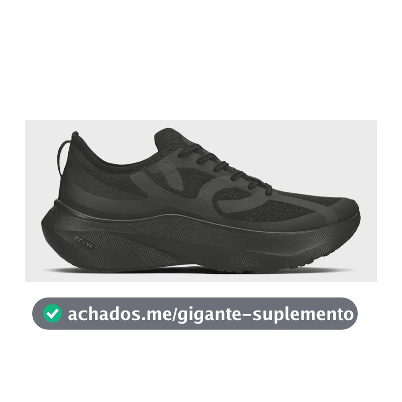 Tênis Olympikus Corre 5 Unissex Preto/preto Mesh 39 Br