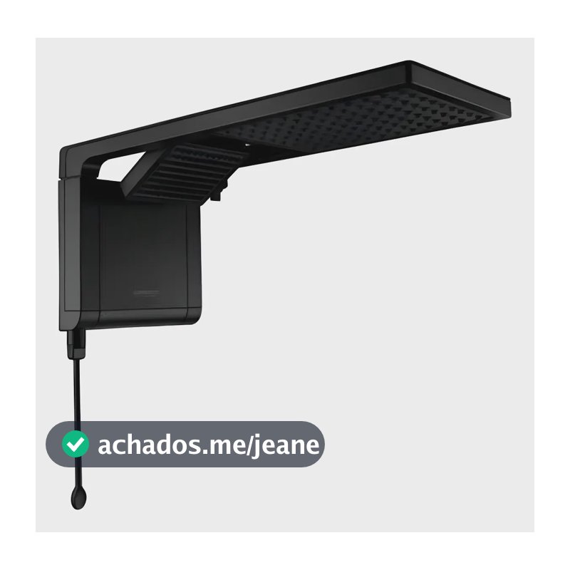 Chuveiro Eletrônico Lorenzetti Acqua Duo Ultra Preto Fosco 7800W