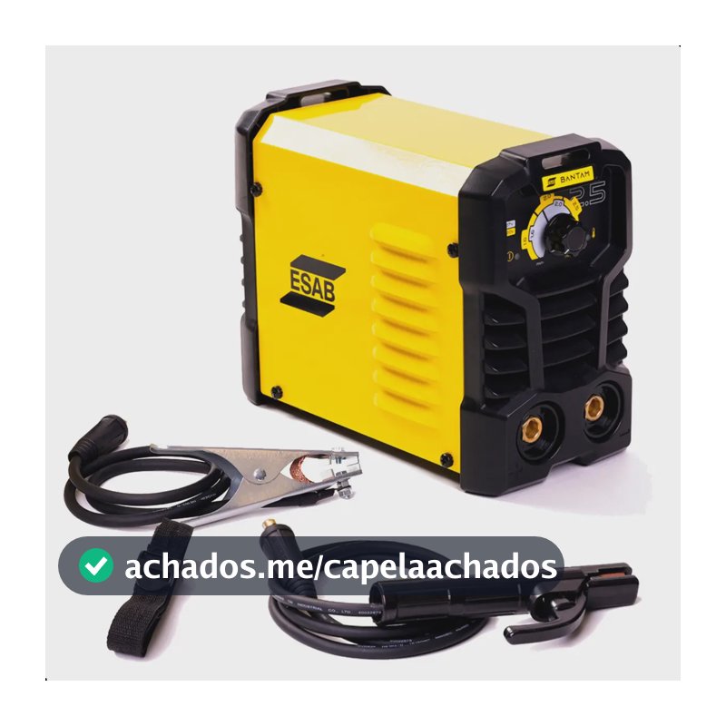 Máquina de Solda Inversora ESAB Bantam 2.5 Bivolt 110v/220v