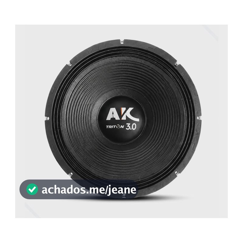 Alto Falante Triton Ak 3.0 15 Polegada 1500w Rms 4 Ohms 8 Ohms