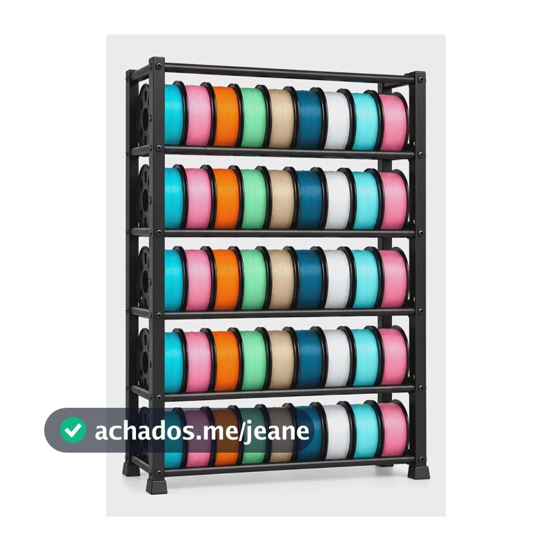 Rack Organizador Para 45 Filamentos Abs Petg Impressão 3d