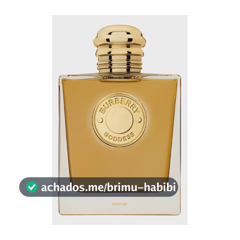 Perfume Feminino Burberry Goddess Parfum 100ml Vegano e Recarregável