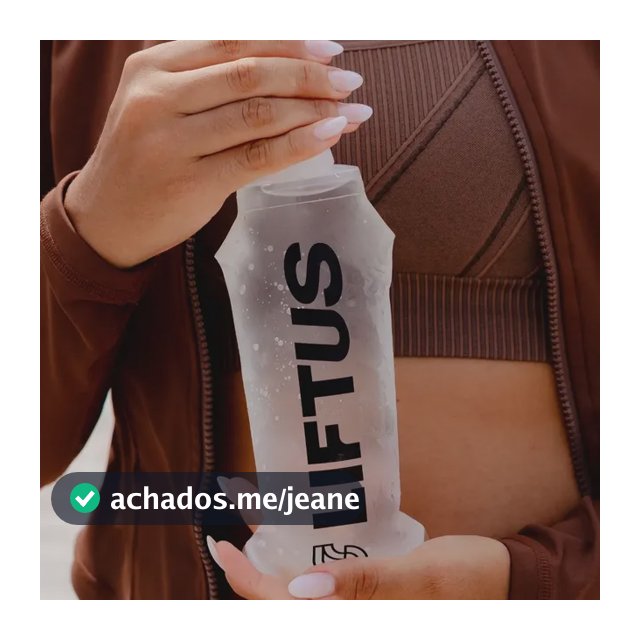 Garrafa Dobrável Liftus Soft Flask - Branco | 350ml Branco