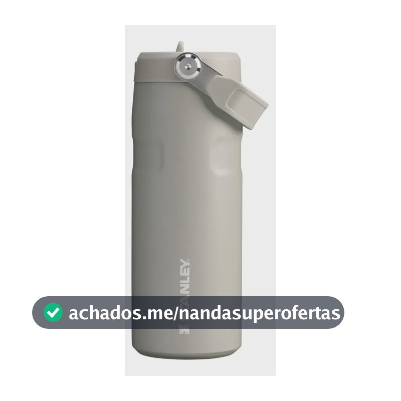 Garrafa Térmica Stanley Aerolight Flip Straw Ash 473ml