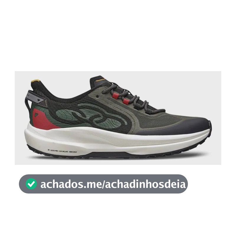 Tênis Olympikus Corre Trilha Militar/preto Original Militar/preto Geométrico 44 Br