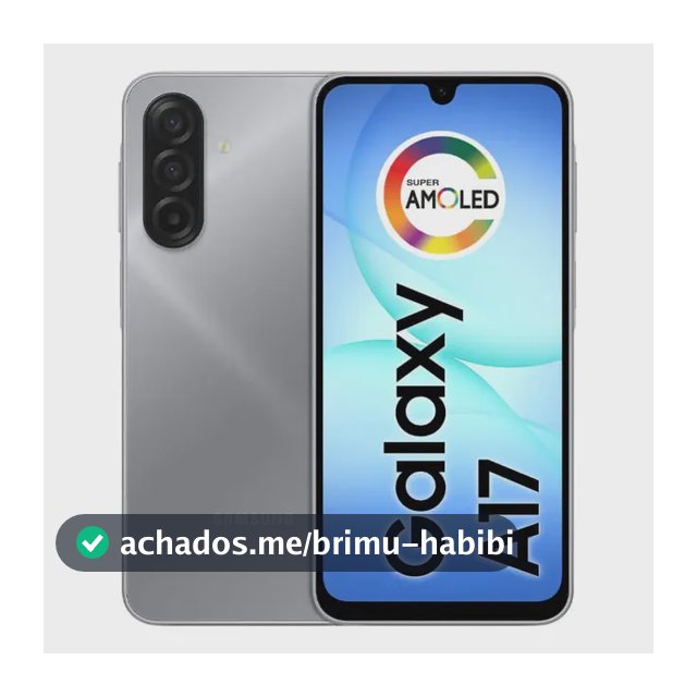 Celular Samsung Galaxy A17 Com Ia, 128gb, 4gb Ram, Câm De 50mp, Tela De 6.7, Nfc, Ip54 - Cinza