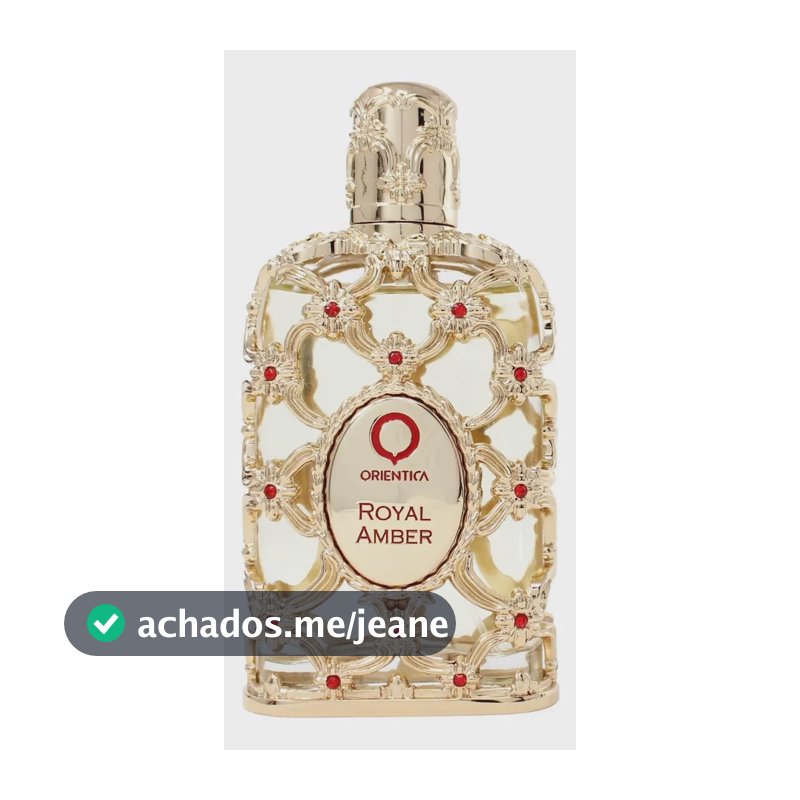 Perfume Orientica Luxury Collection Royal Amber Eau de Parfum - 80ml