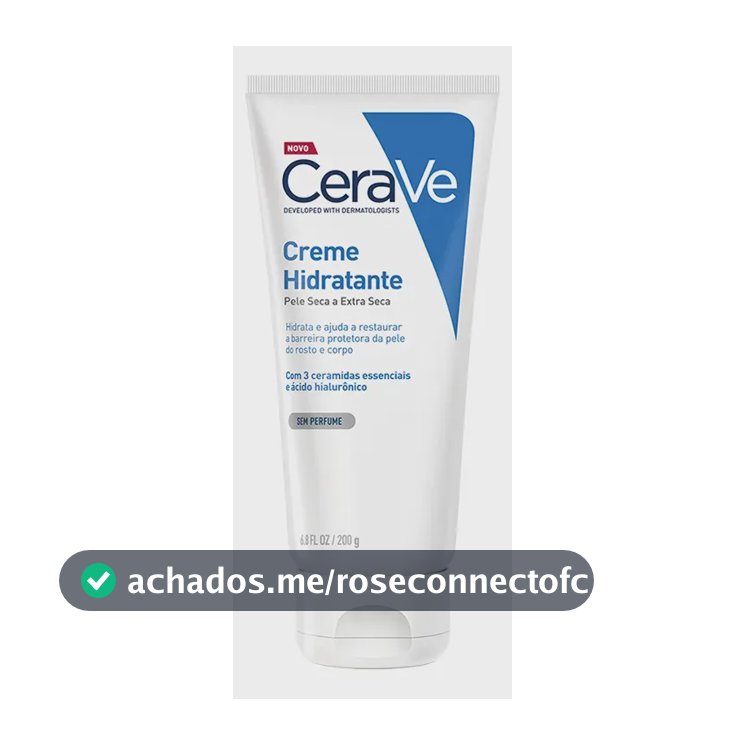 Creme Hidratante Facial Corporal Pele Seca 3 Ceramidas CeraVe 200g