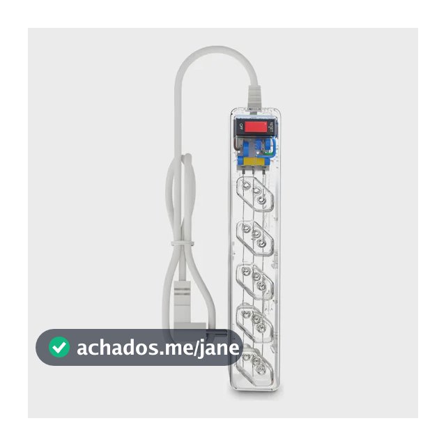 Clamper Proteção contra raios e surtos Filtro de linha - Transparente 5 - 1 m