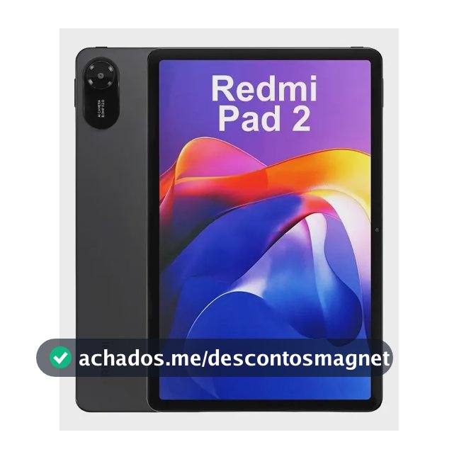 Tablet Xiaomi Redmi Pad 2 11'' 256gb 8 Ram Cinza Grafite