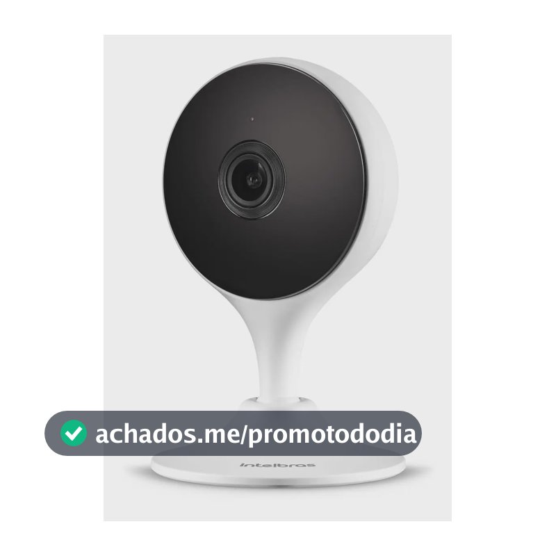 Câmera de Segurança Inteligente Intelbras iM3 C Branca