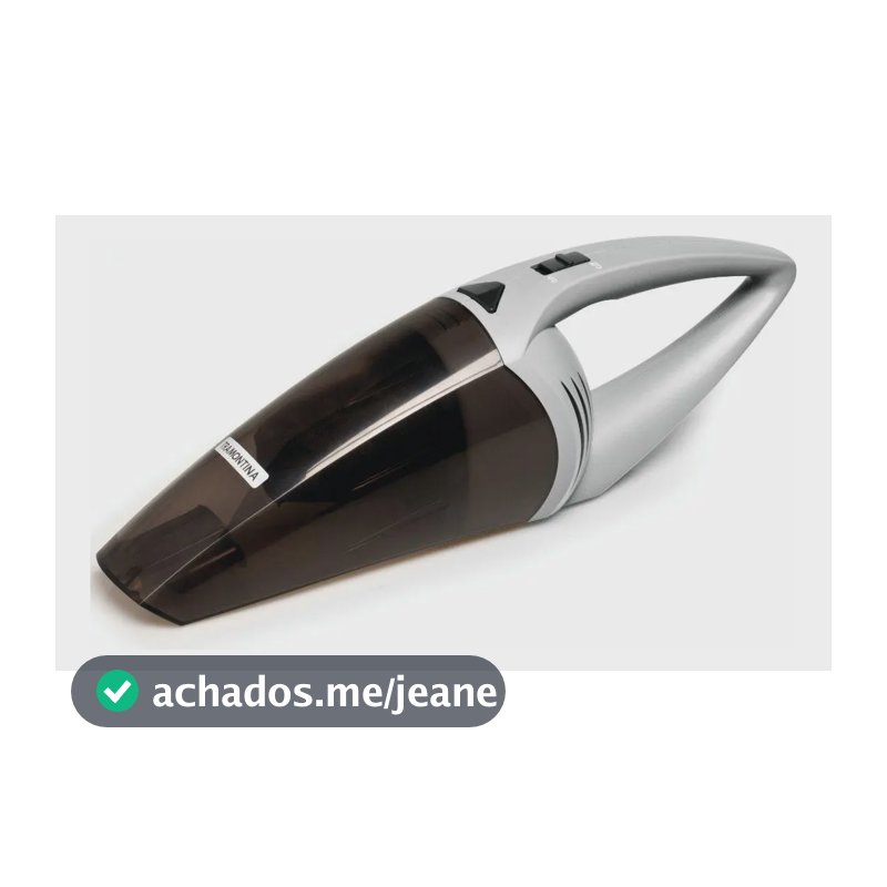 Aspirador De Pó Portátil Para Carros Tramontina 70 W Cor Preto/Prata