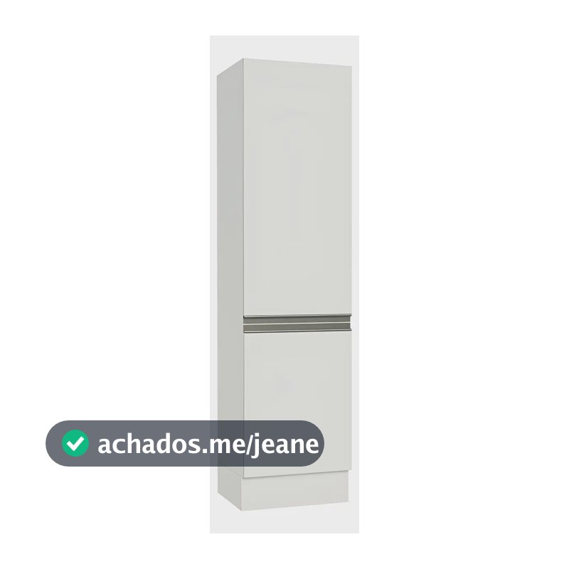 Paneleiro 100% Mdf 2 Portas Branco Smart Madesa G265000909