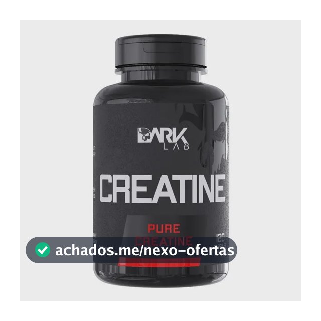 Creatina Dark Lab Premium em cápsula Sem sabor de 120 un