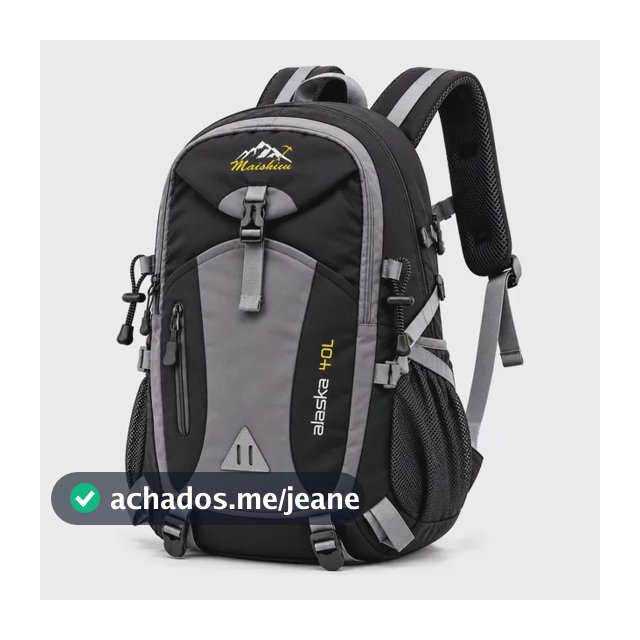 Mochila 40l Trilha Viagem Camping Confortável Impermeável