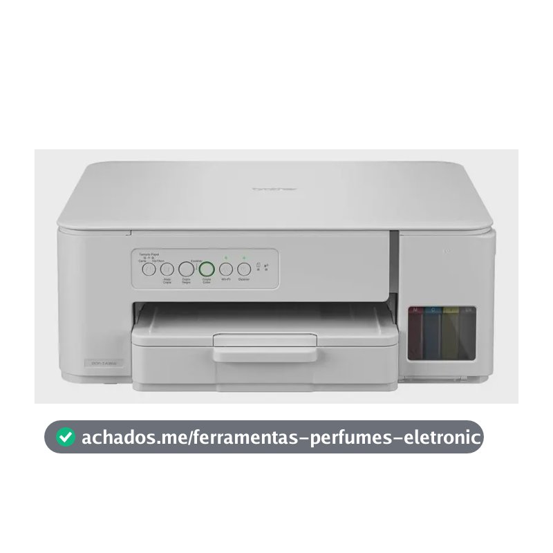Impressora Multifuncional Brother DCP-T436W Tanque de Tinta, Colorida, Wi-Fi, USB, Bivolt