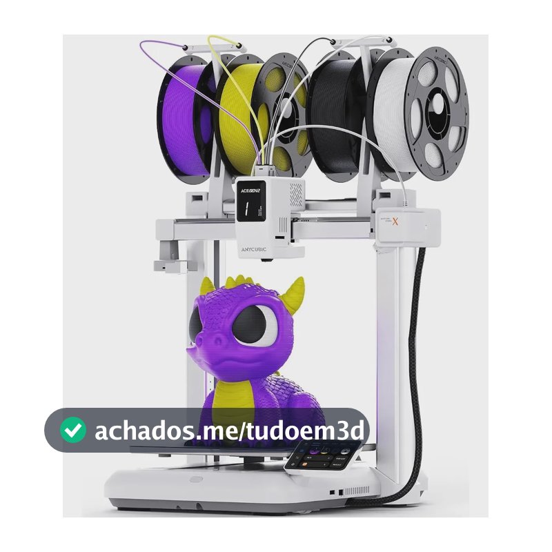 Impressora 3d Anycubic Kobra X Multicolor Ace Gen 2 320°c
