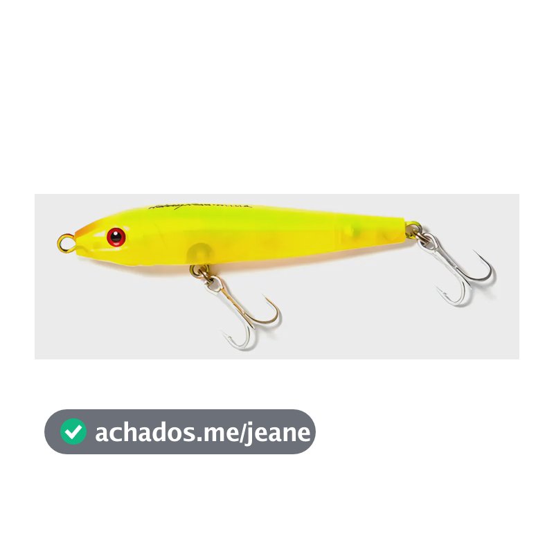 Isca Nelson Nakamura Sará Sará 80 de 8cm para Tucunaré e Robalo