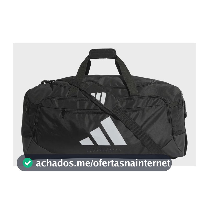 Mala Esportiva Duffel Defender 94 L adidas Preto Liso