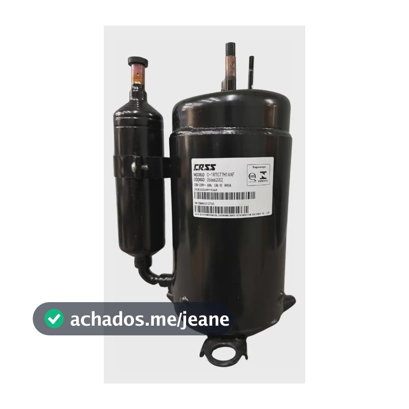 Compressor Rotativo Ar Split 9000 10000 Btus R-410a Crss