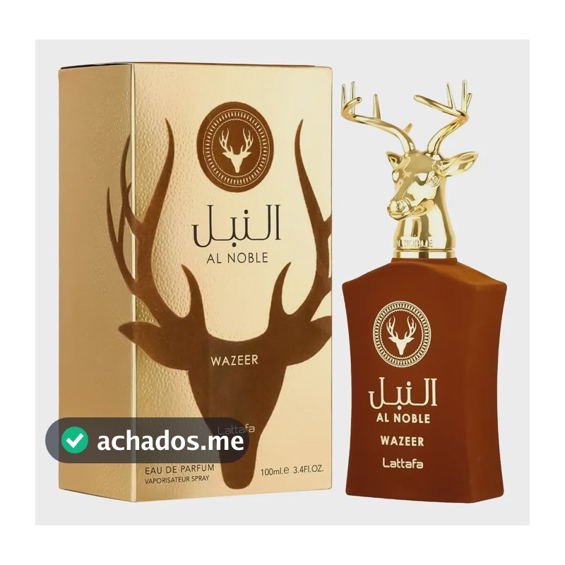 Perfume Árabe - Lattafa Al Noble Wazeer 100ml (perfume Masculino Original)
