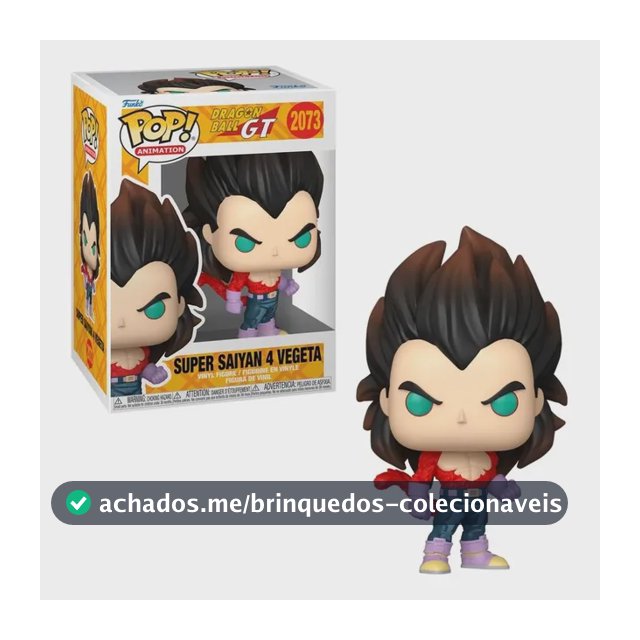 Boneco Funko Pop! Dragon Ball Gt - Super Saiyan 4 Vegeta