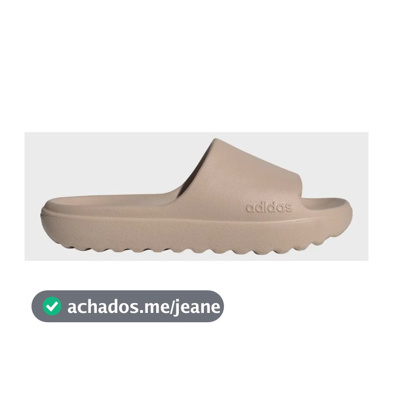 Chinelo Adilette Lumia adidas Marrom 44-45