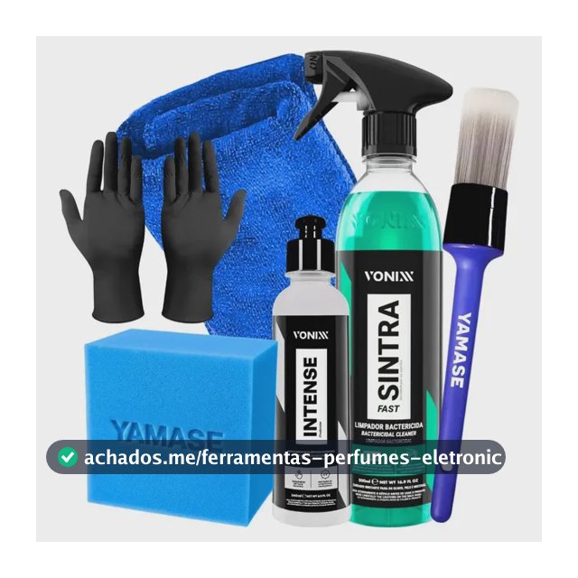 Kit Intense Renova Revitalizador Plástico Sintra Fast Vonixx