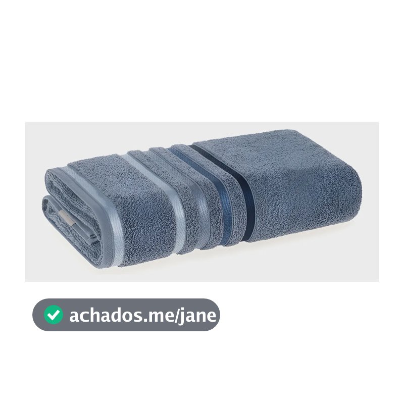 Toalha De Banho Lumina Azul Sereno/azul Karsten Cor U Lisa