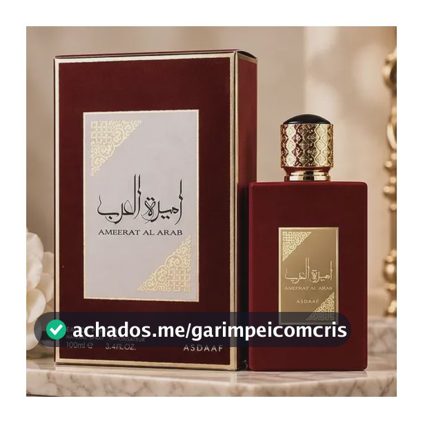 Perfume Lattafa Asdaaf Ameerat Al Arab Eau De Parfum 100 Ml