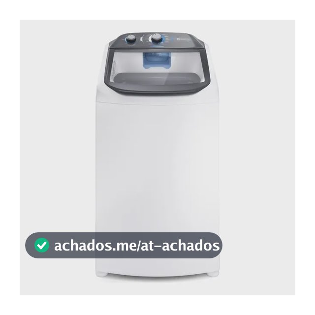 Máquina de Lavar Electrolux 13kg Cesto Inox LDA13 Branco
