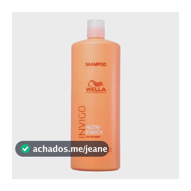 Wella Invigo Nutri Enrich Shampoo - 1000ml