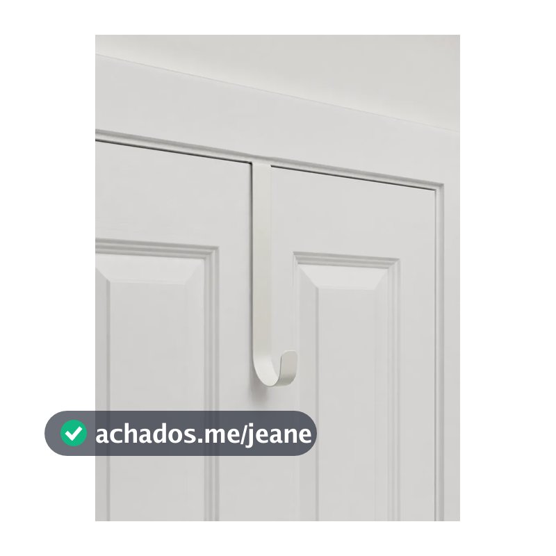 Suporte De Porta Para Guirlandas / Enfeites Branco
