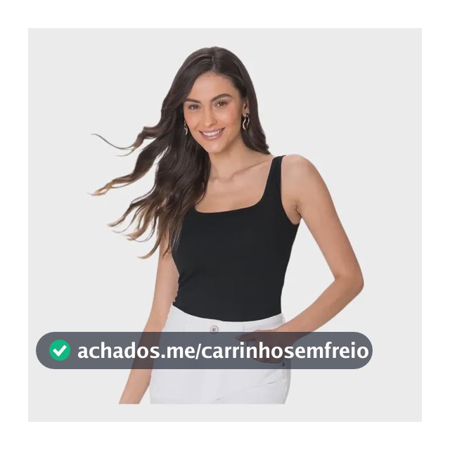 Regata Básica Feminina Malwee Original Cotton