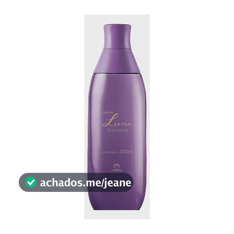 Body Splash Natura Luna Fascinante 200 Ml