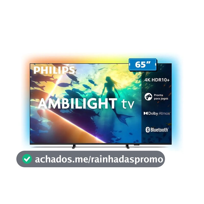 Smart Tv Lcd Led 65 Philips 65pug8100/78 4k Uhd Wi-fi + Blu