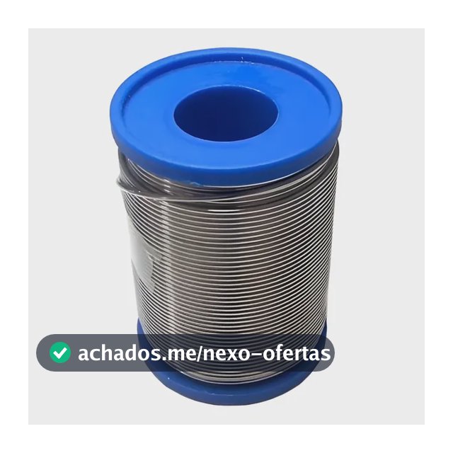 Fio de Solda Estanho 1.0mm Cobix 250g 60x40 Eletrônica Precisão